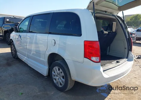 2016 Dodge Grand Caravan Se из США, поврежденный, VIN 2C4RDGBG7GR342138